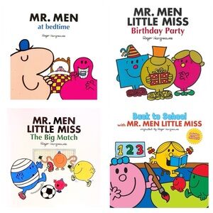 🌸3 for 2🌸 Mr. Men Little Miss Books | Set of 4